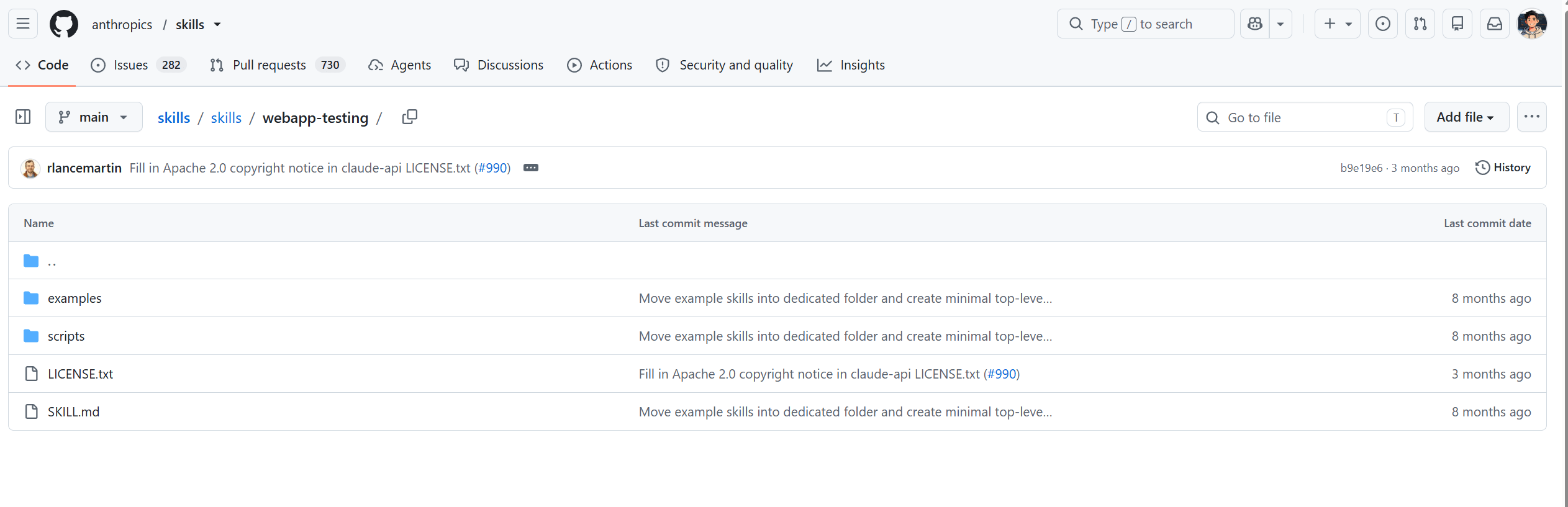 webapp-testing Skill